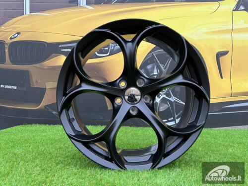 Ratlankis Rolo 8X19 5X110 ET33 65,1 Satin Black