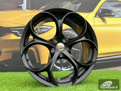 Ratlankis Rolo 8X19 5X110 ET33 65,1 Satin Black