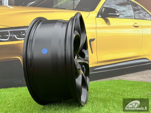 Ratlankis Rolo 8X19 5X110 ET33 65,1 Satin Black