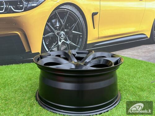 Ratlankis Rolo 8X19 5X110 ET33 65,1 Satin Black