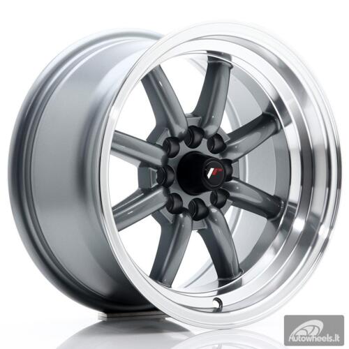 JR Wheels JR19 15x8 ET0 4x100/114 Gun Metal