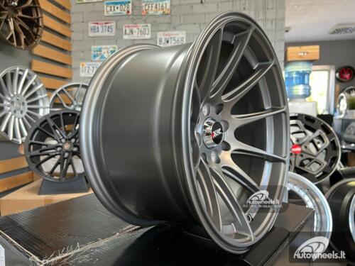 Ratlankis JDM Multi spoke 15X8.25J 4X114.3/4X100 ET0 73.1 Grey