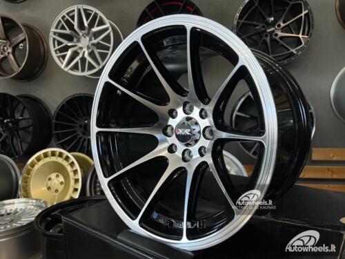 Ratlankis JDM Multi spoke 15X8.25J 4X100/4X108 ET0 73.1 Black polished