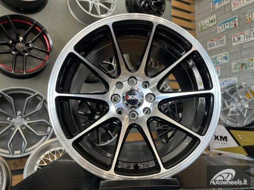 Ratlankis JDM Multi spoke 15X8.25J 4X100/4X108 ET0 73.1 Black polished
