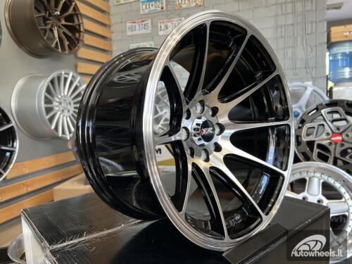Ratlankis JDM Multi spoke 15X8.25J 4X100/4X108 ET0 73.1 Black polished