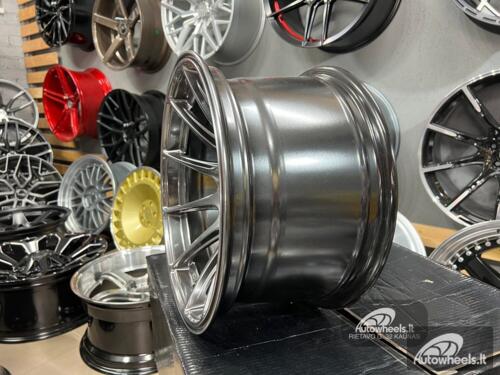 Ratlankis JDM Multi spoke 15X8.25J 4X100/4X114.3 ET0 73.1 Hyper black