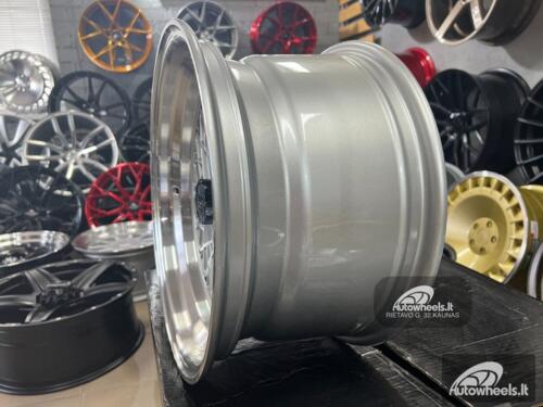 Ratlankis SSR Mesh style 15X8.25J 4X100 ET20 73.1 Silver with polished lip