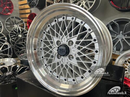 Ratlankis SSR Mesh style 15X8.25J 4X100 ET20 73.1 Silver with polished lip
