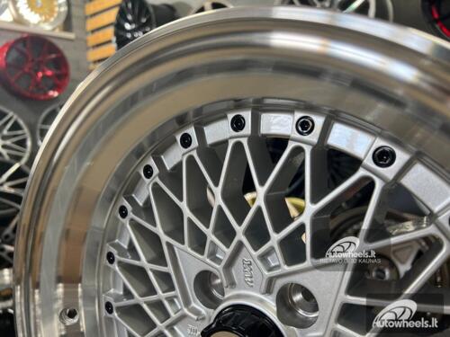 Ratlankis SSR Mesh style 15X8.25J 4X100 ET20 73.1 Silver with polished lip