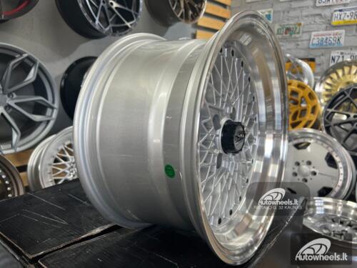 Ratlankis SSR Mesh style 15X8.25J 4X100 ET20 73.1 Silver with polished lip