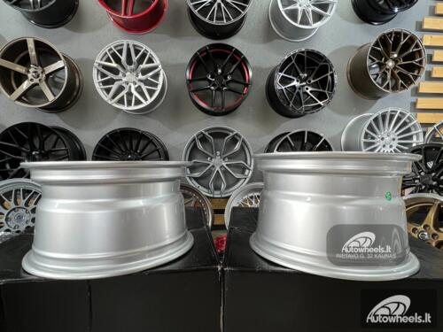 Ratlankis BBS RS JDM style 15X8J 4X100/4X114.3 ET0 73.1 Silver with polished lip