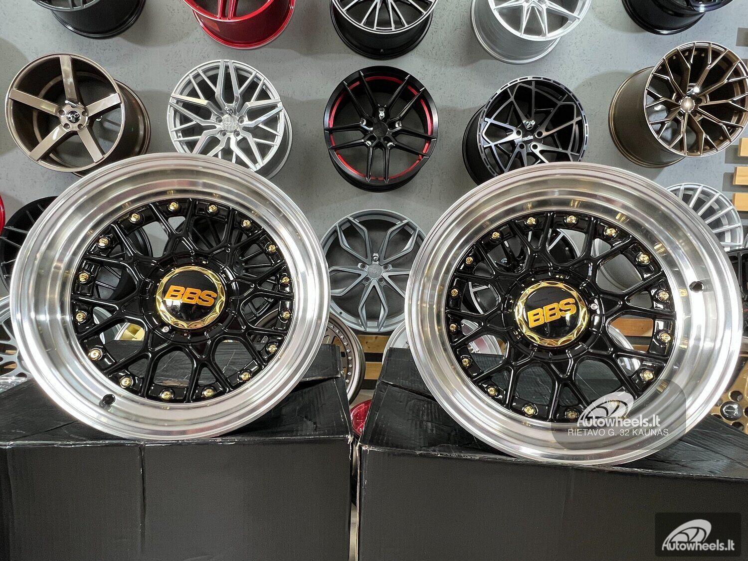 Ratlankis BBS RS JDM style | R15X9J 4X100/4X114.3 ET0 73.1 Black