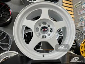 Ratlankis Slipstream Ultra light FlowForming 4.8KG. 15X7J 4X100 ET35 73.1 White