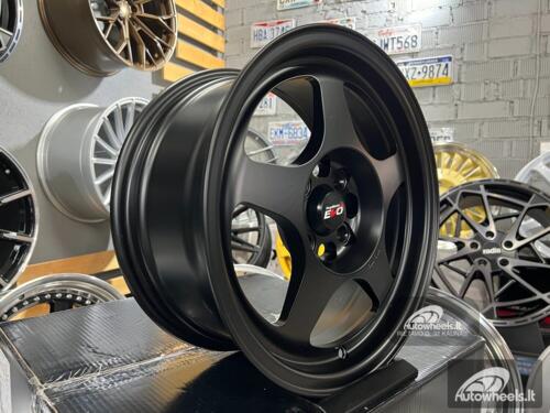 Ratlankis Slipstream Ultra light FlowForming 4.8KG. 15X7J 4X100 ET35 73.1 Black