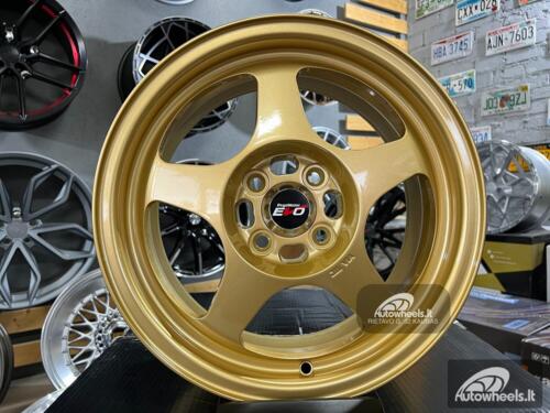 Ratlankis Slipstream Ultra light FlowForming 4.8KG. | R15X7J 4X100 ET35 73.1 Gold