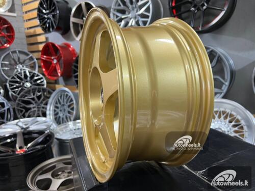Ratlankis Slipstream Ultra light FlowForming 4.8KG. | R15X7J 4X100 ET35 73.1 Gold