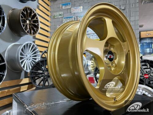 Ratlankis Slipstream Ultra light FlowForming 4.8KG. | R15X7J 4X100 ET35 73.1 Gold