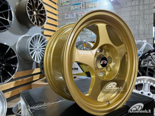 Ratlankis Slipstream Ultra light FlowForming 4.8KG. | R15X7J 4X100 ET35 73.1 Gold