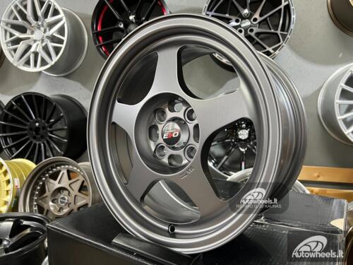 Ratlankis Slipstream Ultra light FlowForming 4.8KG. | R15X7J 4X100 ET35 73.1 Grey