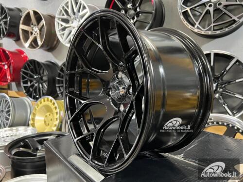 Ratlankis HRE Concave style 15X8.25J 4X100 ET0 73.1 Black