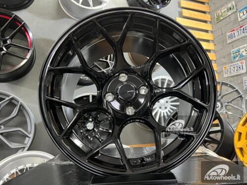 Ratlankis HRE Concave style 15X8.25J 4X100 ET0 73.1 Black