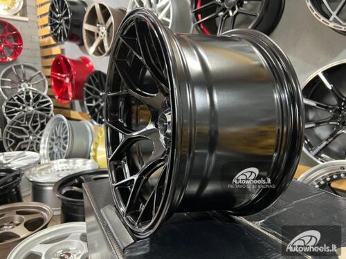 Ratlankis HRE Concave style 15X8.25J 4X100 ET0 73.1 Black