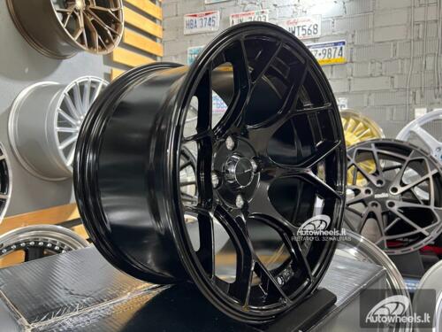 Ratlankis HRE Concave style 15X8.25J 4X100 ET0 73.1 Black