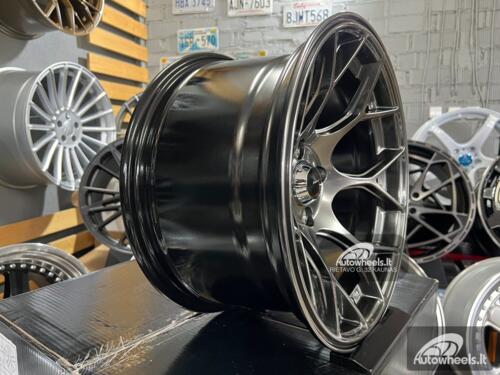 Ratlankis HRE Concave style 15X8.25J 4X100 ET0 73.1 Hyper black