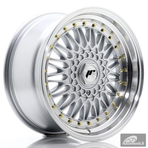 JR Wheels JR9 17x8,5 ET20-35 BLANK Silver w/Machined Lip