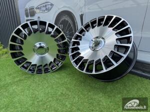 Ratlankis R20x9.5  5X112  ET  35  66.6  B1464  Black Polished (MB)  For MER  (P+Z1)  (MAYBACH (Front+Rear))
