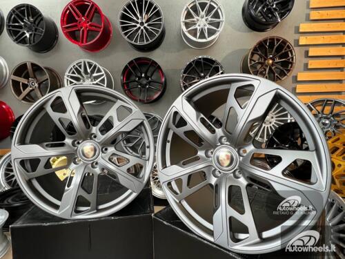 Ratlankis Forged Porsche Taycan Turismo style 21X9.5J 5X130 ET60 71,5 Satin gunmetal