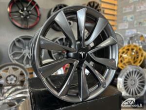 Ratlankis Tesla Model 3 Turbine style 19X8.5J 5X114.3 ET35 64.1 Satin gunmetal