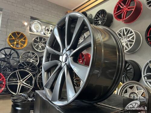 Ratlankis Tesla Model 3 Turbine style 19X8.5J 5X114.3 ET35 64.1 Satin gunmetal
