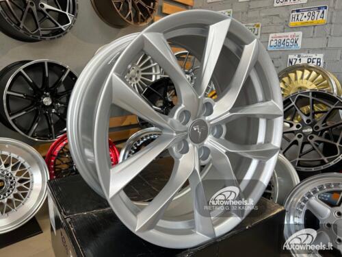 Ratlankis Tesla Model 3 5552 style 19X8.5J 5X114.3 ET35 64.1 Silver