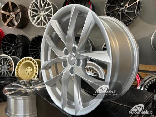 Ratlankis Tesla Model 3 5552 style 19X8.5J 5X114.3 ET35 64.1 Silver