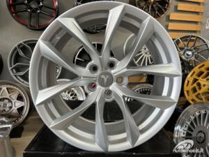 Ratlankis Tesla Model 3 5552 style | R19X8.5J 5X114.3 ET35 64.1 Silver