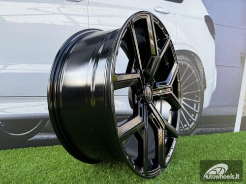 Ratlankis Land Rover Urban style 20X8.5J 5X120 ET38 65.1 Black milling