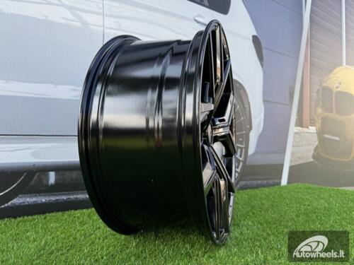 Ratlankis Land Rover Urban style 20X8.5J 5X120 ET38 65.1 Black milling