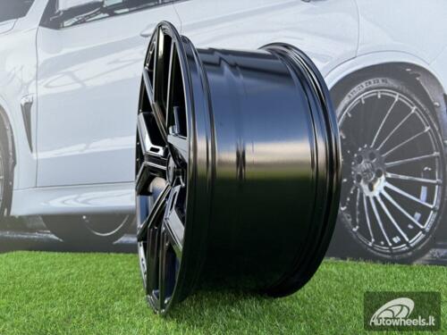 Ratlankis VW California Multivan style 20X8.5J 5X120 ET38 65.1 Black milling