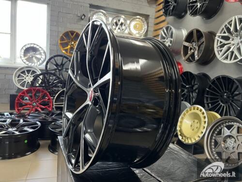 Ratlankis Jaguar Lagol F Type style 20X8.5J 5X108 ET40 63.3 Black with face machined