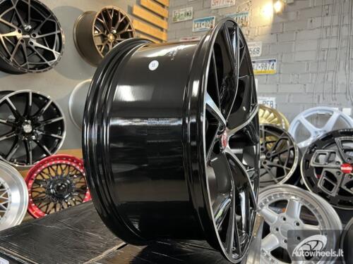 Ratlankis Jaguar Lagol F Type style 20X8.5J 5X108 ET40 63.3 Black with face machined