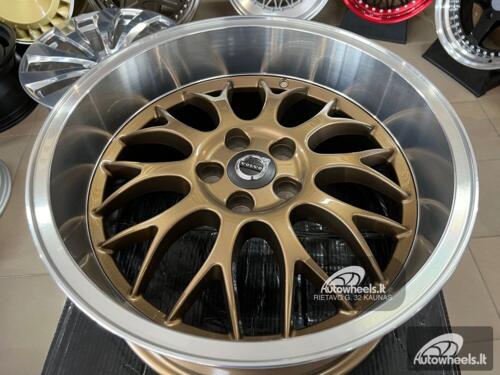 Ratlankis Volvo Ocean DTM style 18X8.5J 5X108 ET6 65.1 Bronze with polished lip