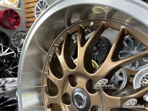 Ratlankis Volvo Ocean DTM style 18X8.5J 5X108 ET6 65.1 Bronze with polished lip