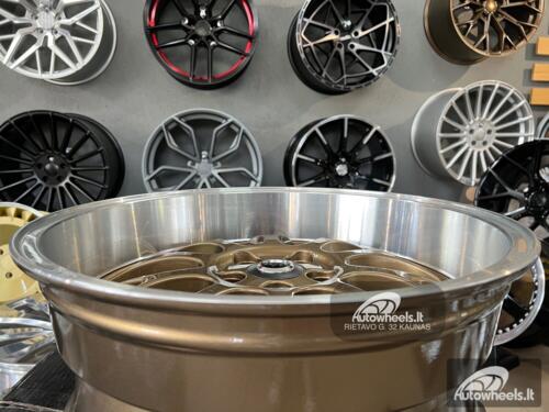 Ratlankis Volvo Ocean DTM style 18X8.5J 5X108 ET6 65.1 Bronze with polished lip