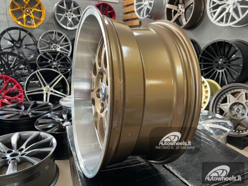 Ratlankis Volvo Ocean DTM style 18X8.5J 5X108 ET6 65.1 Bronze with polished lip