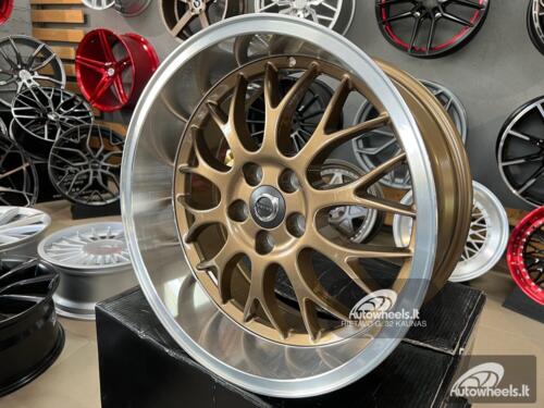 Ratlankis Volvo Ocean DTM style 18X8.5J 5X108 ET6 65.1 Bronze with polished lip