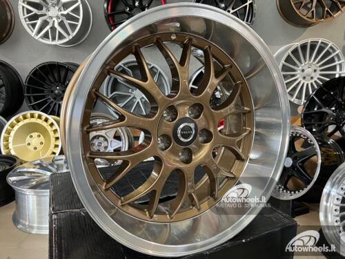 Ratlankis Volvo Ocean DTM style 18X8.5J 5X108 ET6 65.1 Bronze with polished lip