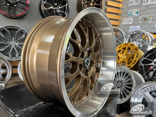 Ratlankis Volvo Ocean DTM style 18X8.5J 5X108 ET6 65.1 Bronze with polished lip