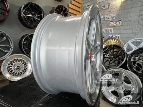 Ratlankis LC-102 style 18X8J 5X114.3 ET35 73.1 Silver polished