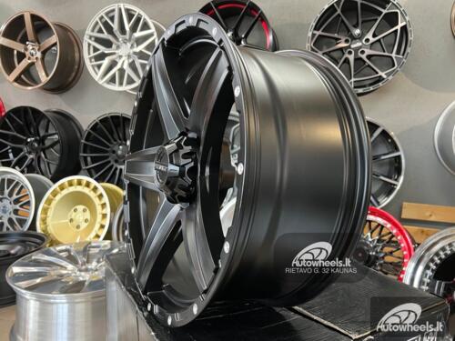 Ratlankis Procast Star Off road style 20X8.5J 6X135 ET12 87.1 Matt black